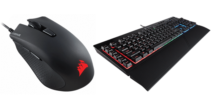 CORSAIR Launches New HARPOON RGB Gaming Mouse and K55 RGB Gaming Keyboard