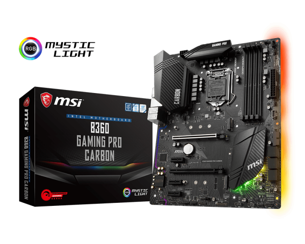 MSI B360 GAMING PRO CARBON