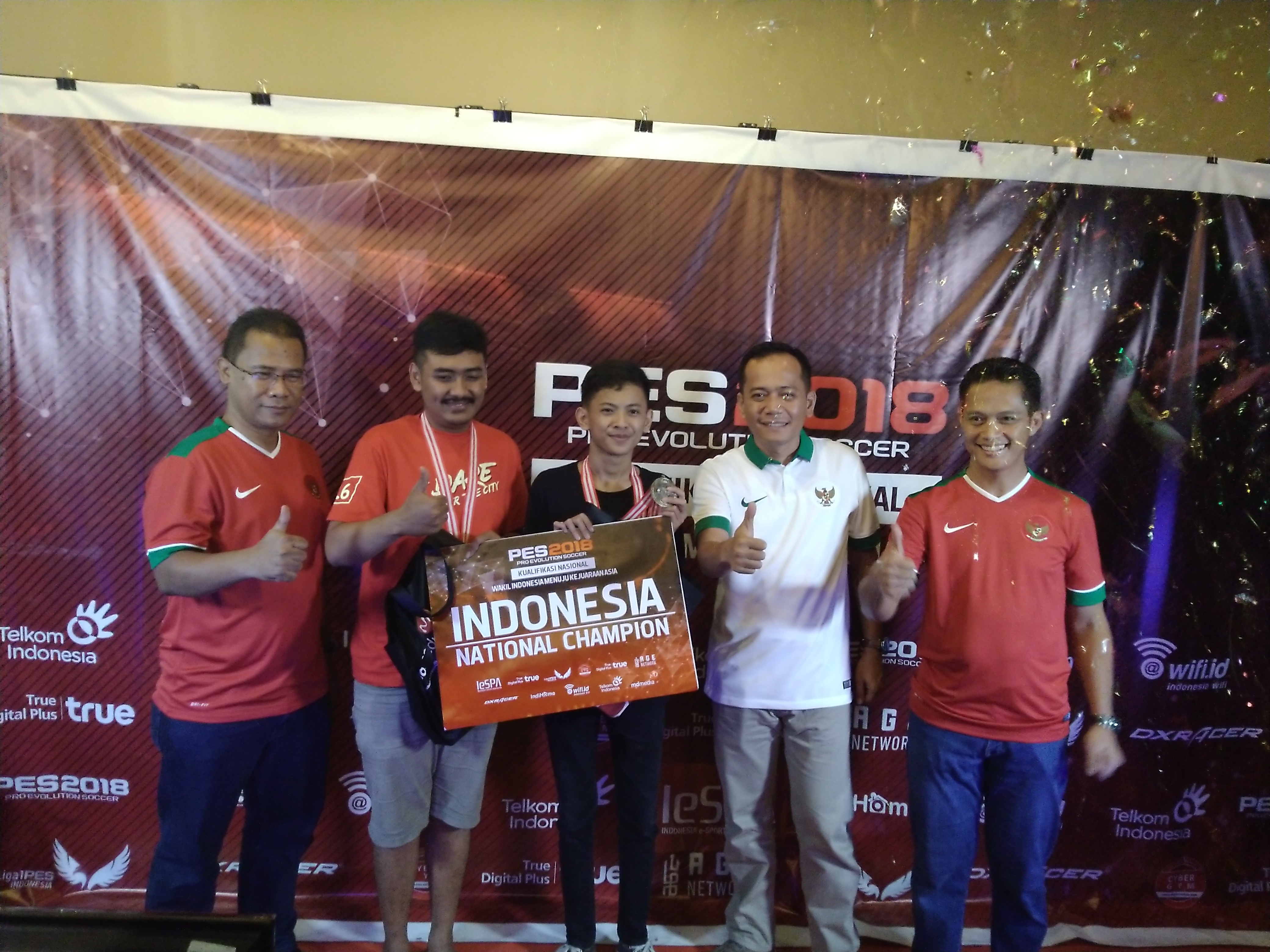 Aliban Wani Adu Tim Asal Bandung Jadi Wakil Indonesia Cabang PES 2018 Asian Games 2018