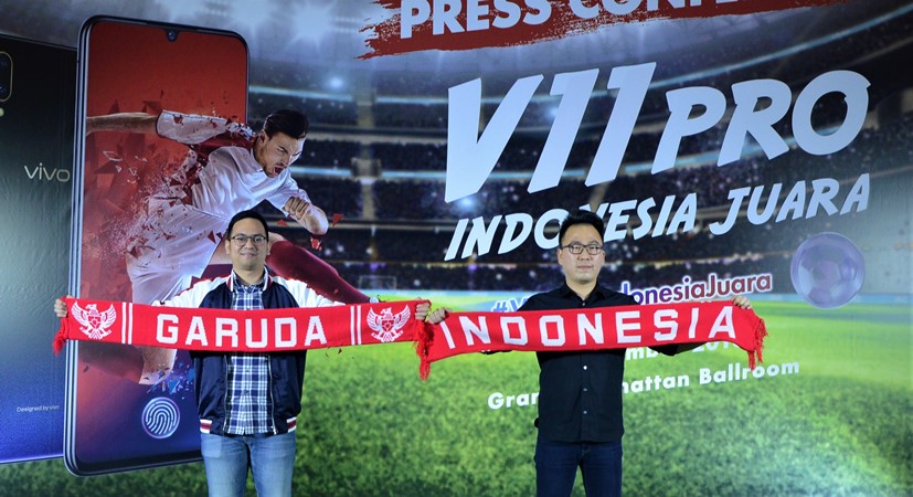 Vivo Luncurkan Kampanye “V11 Pro Indonesia Juara” Bekerjasama dengan Shopee dan RCTI