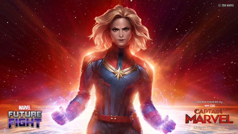 Marvel Future Fight Semakin Tinggi Jauh Dan Cepat Bersama Captain Marvel