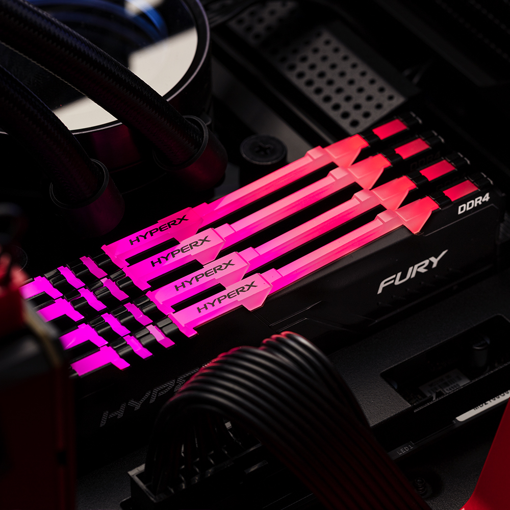 HyperX Menambah Jajaran Memory Mereka dengan FURY DDR4 RGB