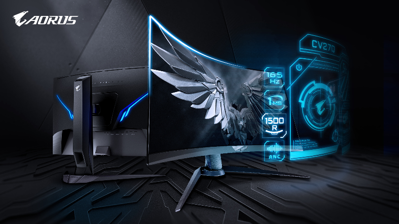 AORUS CV27Q: Monitor Taktis Black Equalizer 2.0 Pertama di Dunia