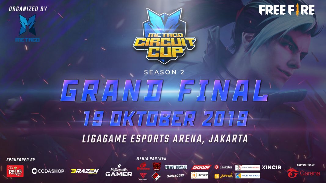 12 Tim Free Fire Indonesia Akan Bertanding Di Grand Final Metaco Circuit Cup Season 2