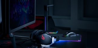 ASUS Mengumumkan ROG Theta 7.1, Headset gaming USB-C dengan true 7.1 surround sound