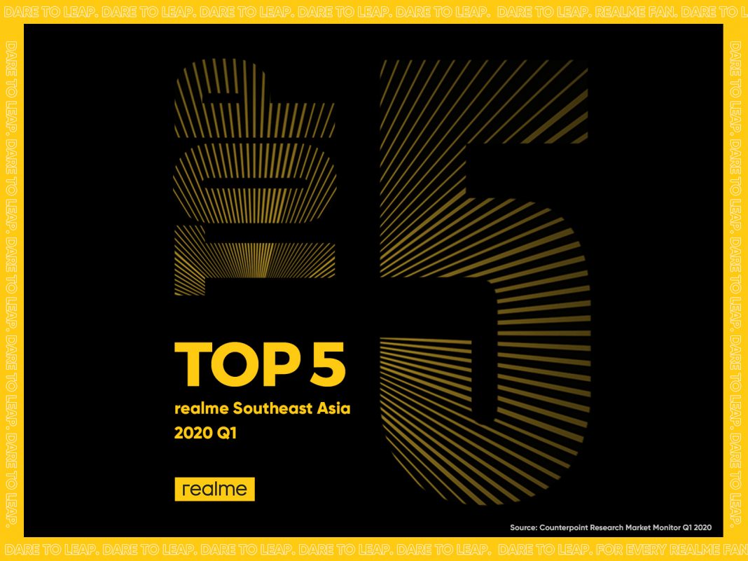 realme TOP 5 Southeast Asia
