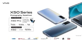 Penjualan Perdana vivo X50 dan Pre-order Tahap Dua vivo X50 Pro