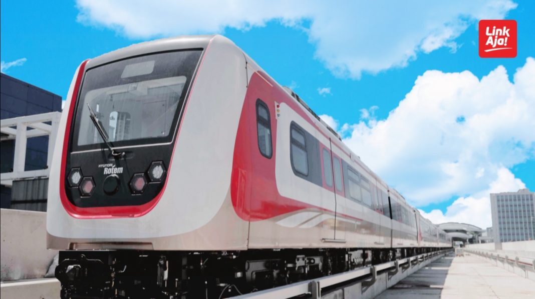 Foto Release LinkAja X LRT Jakarta