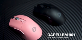 Review Dareu EM901, Wireless Gaming Mouse Dual Mode dengan Harga Terjangkau