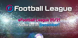 KONAMI eFootball.League Musim 2020/21 akan Dimulai pada 7 Desember