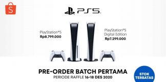 PlayStation® 5 Sudah Bisa Pre-Order Melalui Shopee
