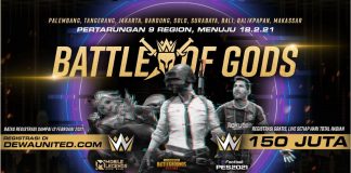 Dewa United Esports Hadirkan Battle of Gods, Berhadiah 150 Juta Rupiah!
