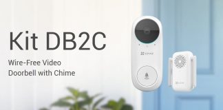 EZVIZ Kenalkan DB2C, Bel Pintu Video Bebas Kabel Untuk Keamanan 24 Jam Rumah