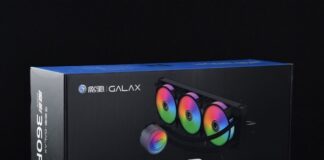 GALAX Memperkenalkan Shadow Line dari AIO CPU Coolers