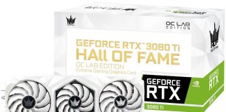 GALAX Luncurkan GeForce RTX 3080 Ti Hall of Fame