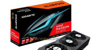 Gigabyte mempersiapkan Radeon RX 6600 non-XT