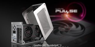 Sapphire mengumumkan enclosure GPU eksternal GearBox 500 Thunderbolt dengan Radeon RX 6600 XT