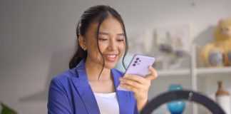 Bikin Music Video dengan Samsung Galaxy A32 Versi Anneth Dellicia
