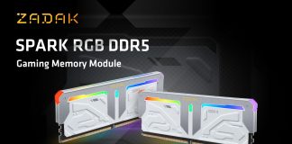 Zadak Umumkan DDR5 RAM Pertamanya, SPARK RGB DDR5 Gaming Memory