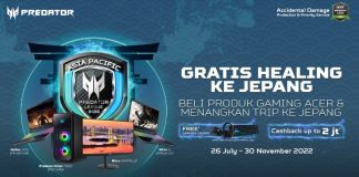 Beli Produk Gaming Acer Berkesempatan Healing ke Jepang