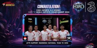 Juara Tri H3RO Esports 5.0 Mewakili Indonesia di World Esports Championship 2024