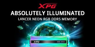 ADATA Hadirkan Memori XPG LANCER NEON DDR5 RGB Series