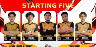 Dewa United Academy Pimpin Klasemen Liga 2 Esports Nasional 2024