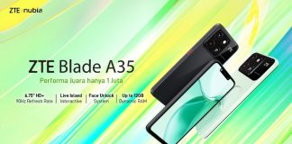 ZTE Luncurkan ZTE Blade A35 di Indonesia, Smartphone Terjangkau dengan Desain Stylish