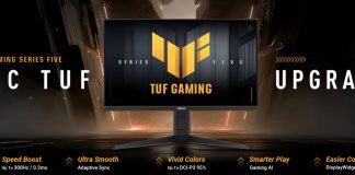 ASUS Umumkan TUF Gaming Series Five: Monitor Gaming Terbaru dengan Beragam Fitur Unggulan