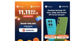 Motorola Raih Sukses Besar di Shopee 11.11 Berkat moto g67 POWER dan moto g06 POWER