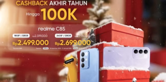 realme C85 Catat Respons Positif di Indonesia, Hadirkan Promo Cashback Akhir Tahun Rp100 Ribu