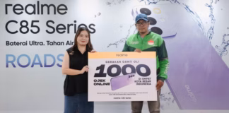realme Indonesia Tuntaskan Roadshow realme C85 Series dengan Program CSR “Gerakan Ganti Oli 1000 Ojek Online”
