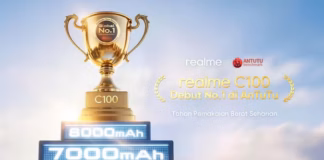 realme C100 Segera Hadir di Indonesia, Usung Baterai 8000mAh dan Raih Peringkat No.1 AnTuTu Global