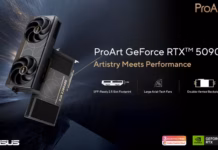ASUS ProArt GeForce RTX 5090 Resmi Diperkenalkan, Hadirkan Performa AI Tinggi dalam Desain Ringkas