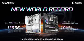 GIGABYTE Catat Rekor Dunia DDR5 dan Raih 10 Gelar Overclocking di Computex 2026