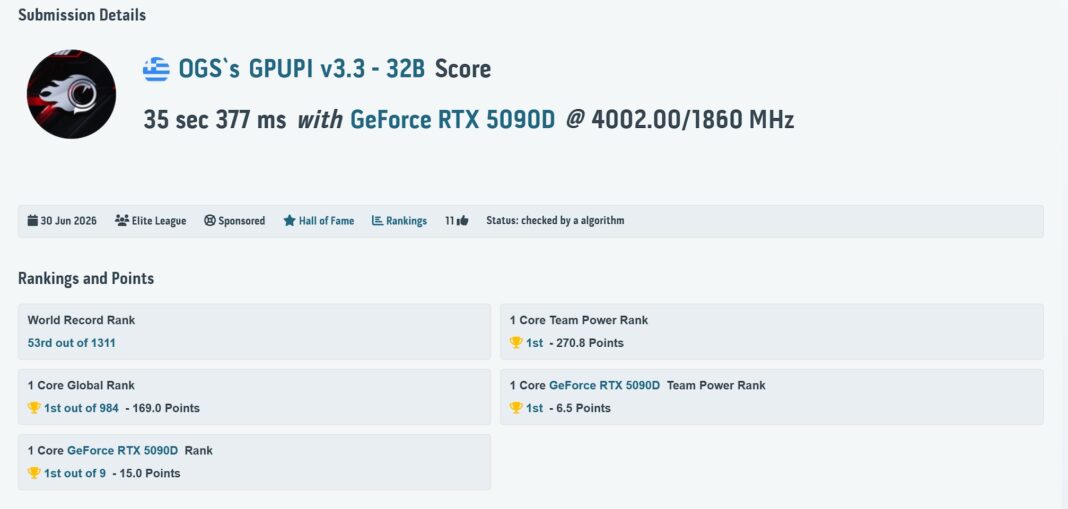 RTX 5090D oc - 4