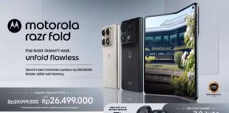 Motorola Razr Fold Resmi Dijual di Indonesia, Smartphone Foldable Book-Style dengan Snapdragon 8 Gen 5 dan Kamera 50MP