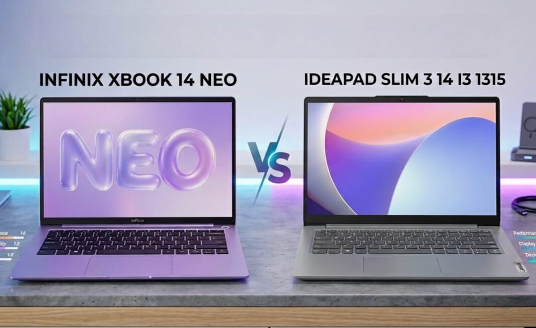 Infinix-xbook-14-neo-vs-lenovo-ideapad-slim-3